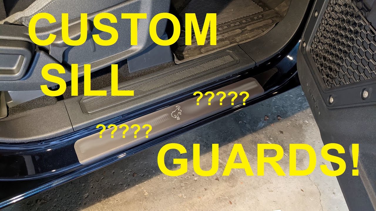 2021+ Ford Bronco - Custom Design Door Sill Guards