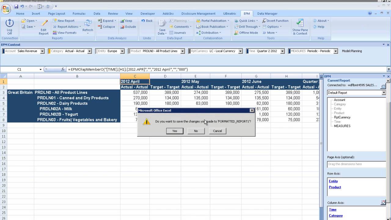 SAP BPC for Microsoft Platform -- Streamline Planning, Budgeting, Forecasting, and Reporting