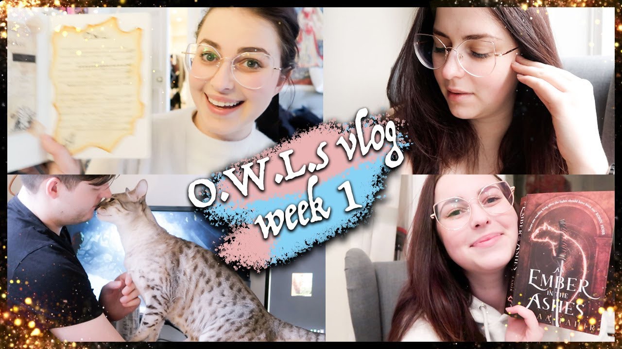 O.W.L.s Magical Readathon vlog week 1: Magical all nighter | Book Roast