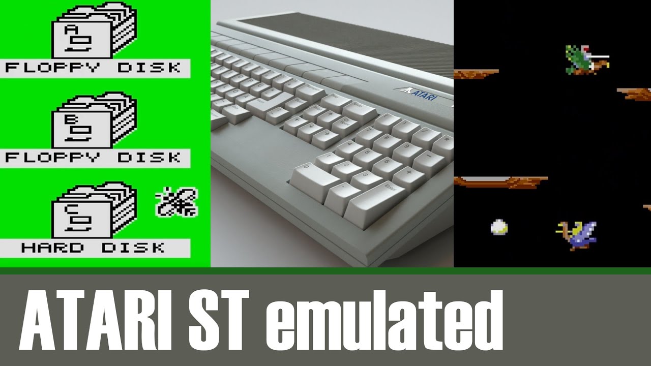 Memories of the Atari ST using the Steem SSE emulator
