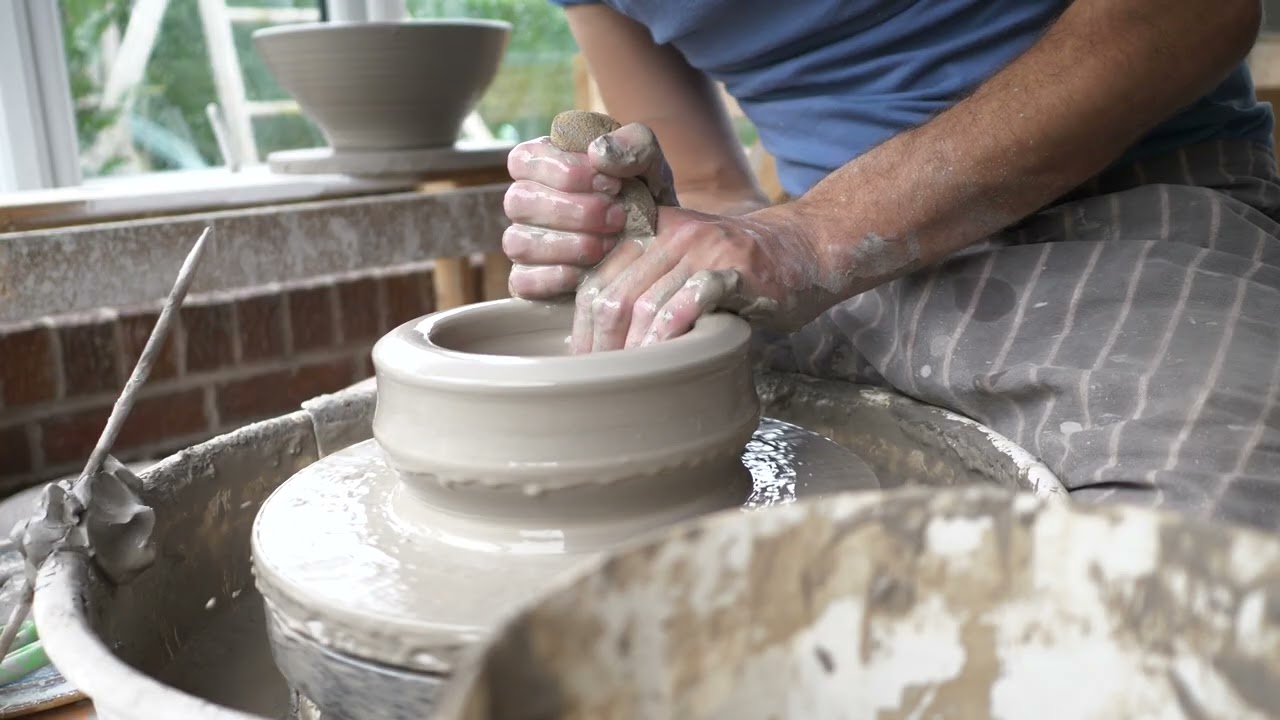 Throwing Pottery Mixing Bowl
