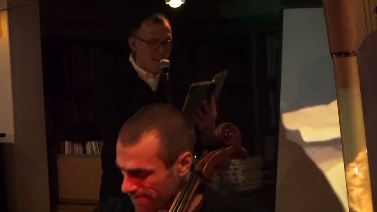 Matti Bye composer for Phantom Carriage (K&ouml;rkarlen) at R&ouml;nnells 16 december 2021.
