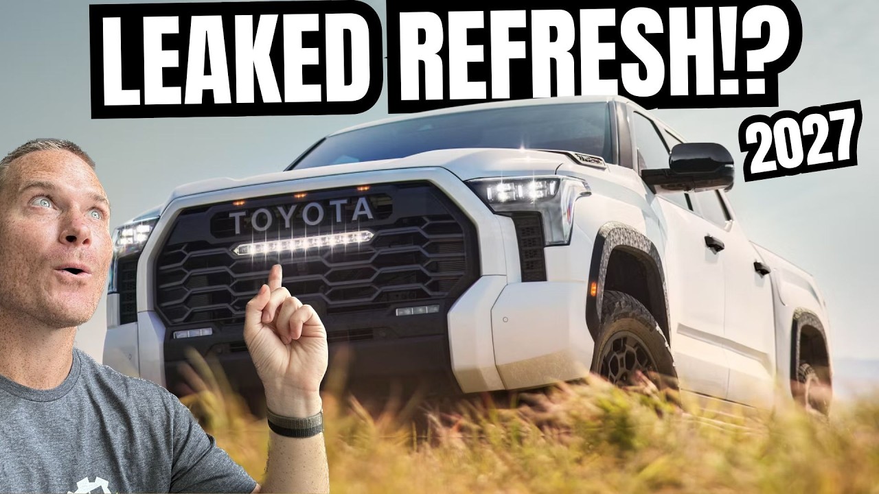 Toyota только что &laquo;слила&raquo; информацию: обновление Tundra 2027 года уже скоро!