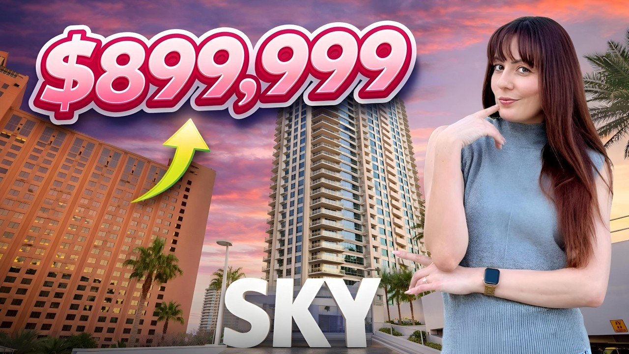 Экскурсия по высотному зданию Sky Las Vegas за 899 999 долларов | Квартира на продажу на Лас-Вега...