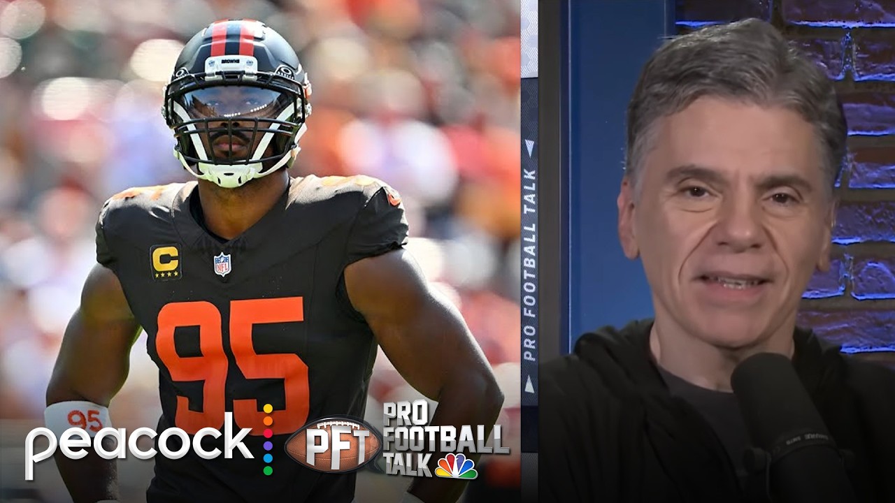 Why did the Browns decide to trade Myles Garrett to Rams? | Pro Football Talk | NFL on NBC