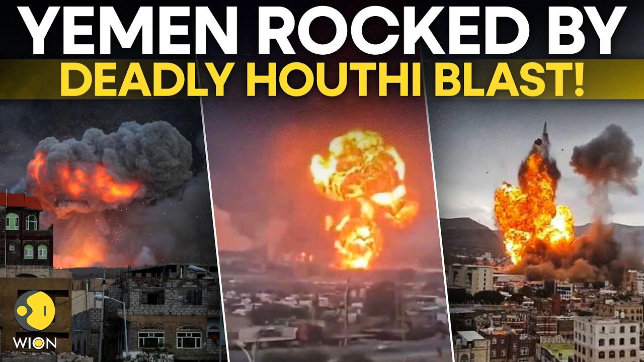 Houthis vs Yemen: Houthis Claim DEADLY Strike on Military Base Near Aden Airport  | WION