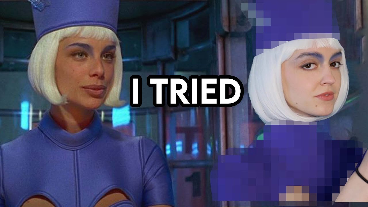 I made the airport attendant costume form the fifth element