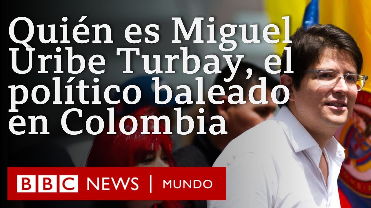 Quién es Miguel Uribe Turbay, el precandidato presidencial baleado en un mitin en Colombia
