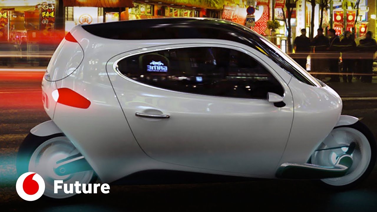 A incrível moto elétrica que nunca cai | Vodafone Future