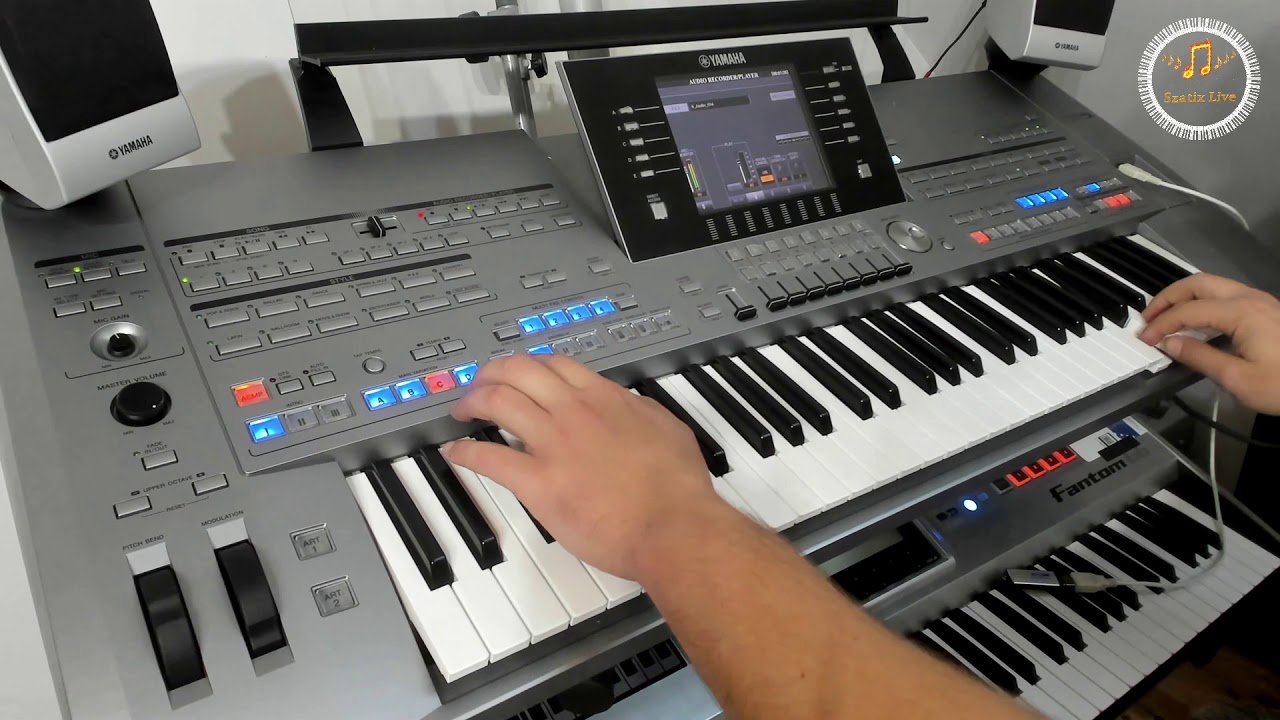 Śpiąca królewna Nowość 2019 / Vocal ( Cover by Szatix Live ) Yamaha Tyros 5