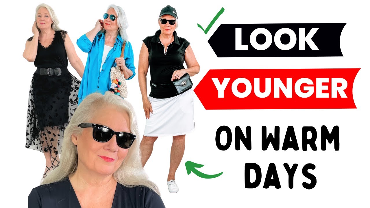 Fashion Over 50, 60 & Up Look 10 Years Younger & Youthful