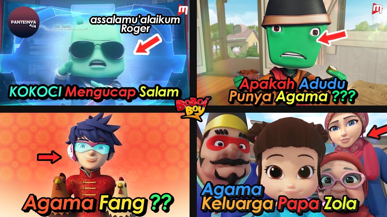 Agama BoBoiBoy Dan Teman-Teman