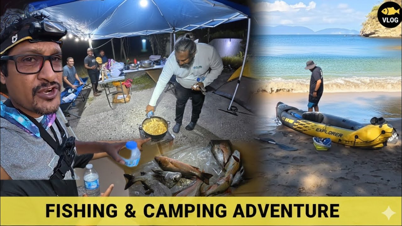 Camping on the haunted Island called chacachacare 