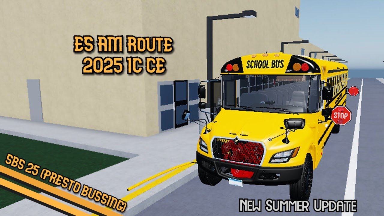 ES AM Route | School Bus Simulator 25 (Summer Update)