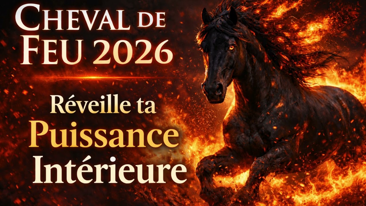 👉 Méditation Guidée 🔥 Année du Cheval de Feu 2026 🔥🐎  Transformation & Nouveau Départ