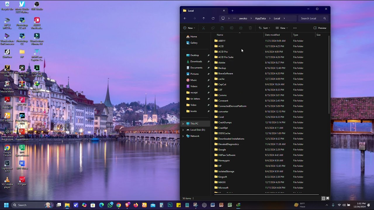 HOW TO LOCATE WHATSAPP FOLDER ON YOUR PC/SYSTEM/LAPTOP