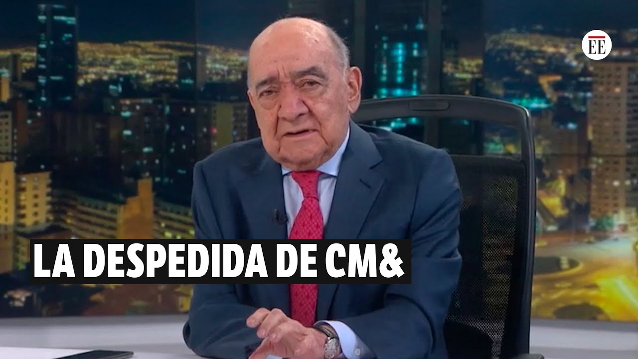 La emotiva despedida que CM& tenía para su última emisión y Yamid Amat no quiso publicar