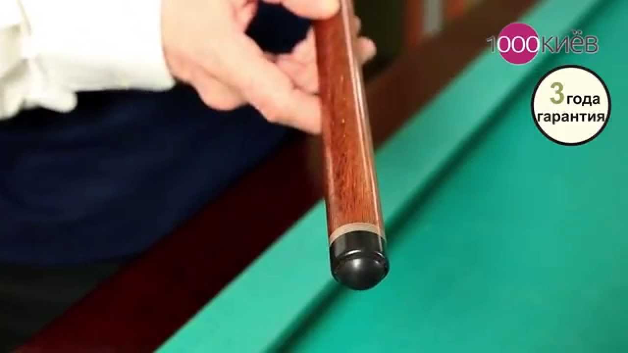 Кий мастера Анатолия Клименко 2 части 22 запила Масарандуба