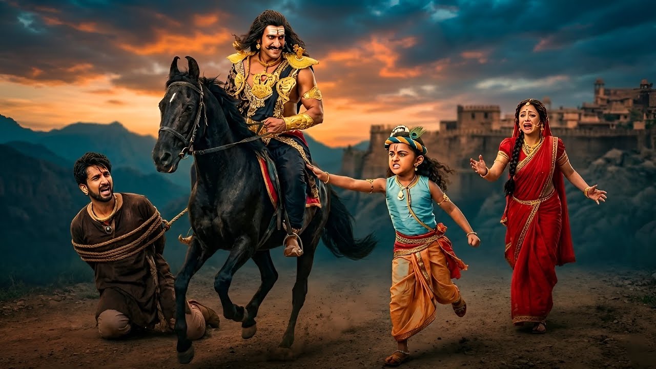 जब कंस ने नंद बाबा को बनाया बंधक बाल कन्हैया ने ऐसे बचाई जान | यशोमती मईया के नंदलाला |Shree Krishan
