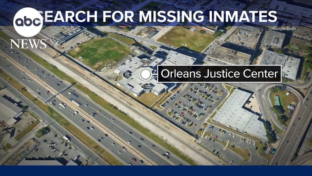 New Orleans jail on lockdown after nearly a dozen inmates escape