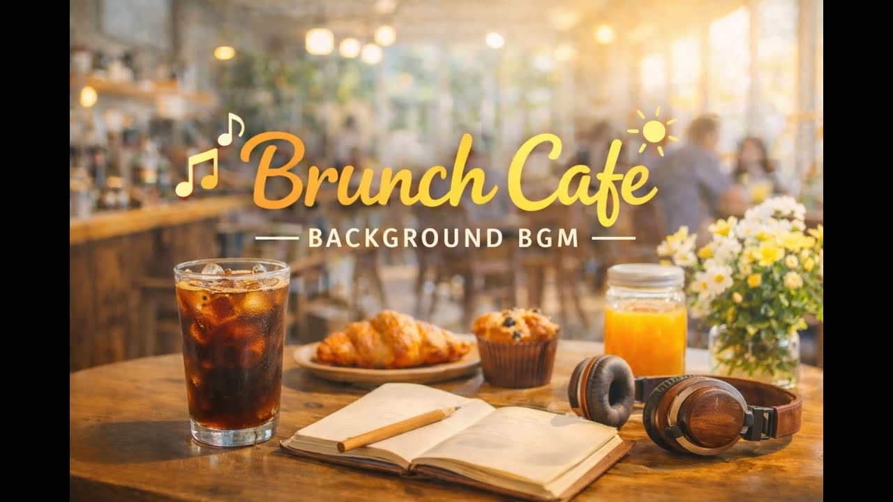 활기찬 브런치카페 분위기 배경음악 Bright and Cozy brunch café background music