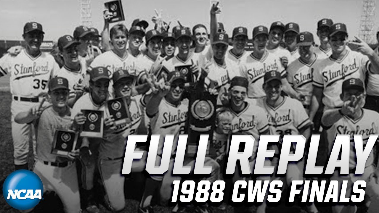 Stanford vs Arizona State: 1988 College World Series Final | FULL REPLAY
