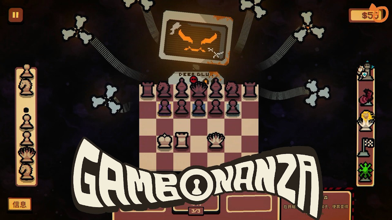 [Roguelike] Gambonanza (Demo) - Roguelike with Chessboard Builder