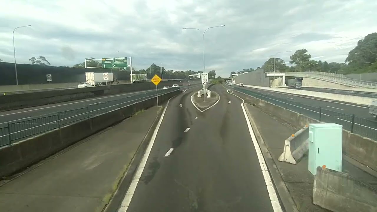 Seven Hills to Macquarie Park  on a Bus via the M2 Motorway Sydney