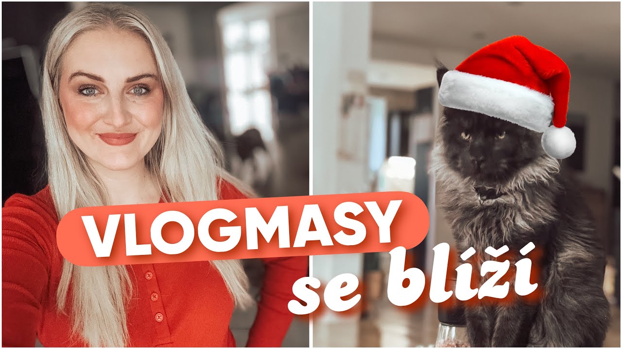 VLOGMASY se blíží! 🎁| NATÁČÍME INTRO 🎄| rodičovské schůzky 