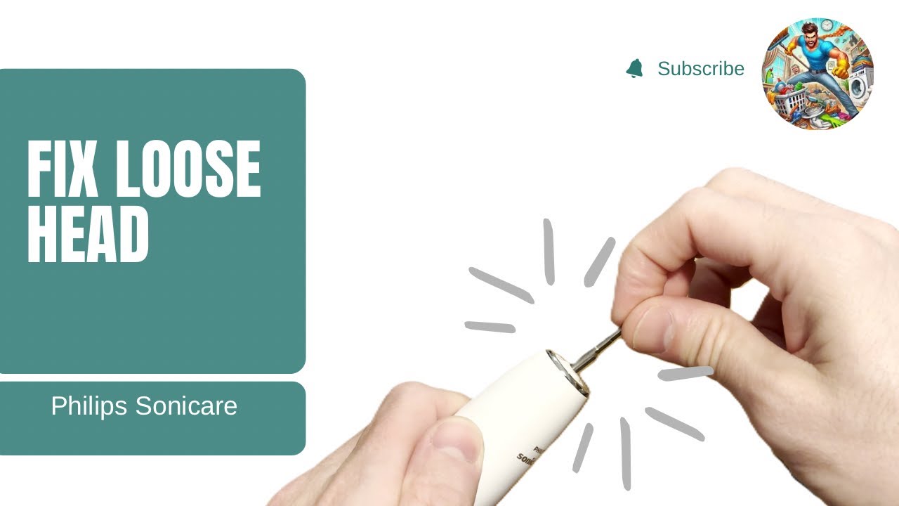 Fix Loose Head Sonicare Toothbrush. Easy With Steps and Instructions.