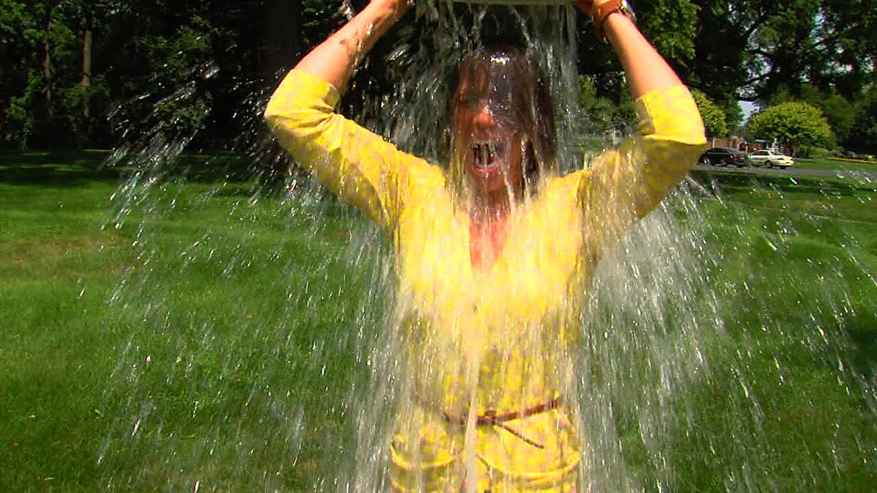 Digital Reporter Meghan Brennan takes the #IceBucketChallenge to help #StrikeOutALS