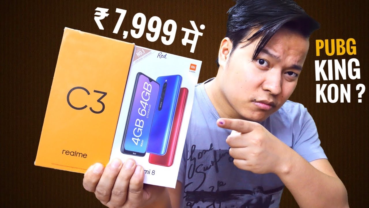 Realme C3 vs Redmi 8 Full Comparison - Best Phone Under 8000 🤔🤔