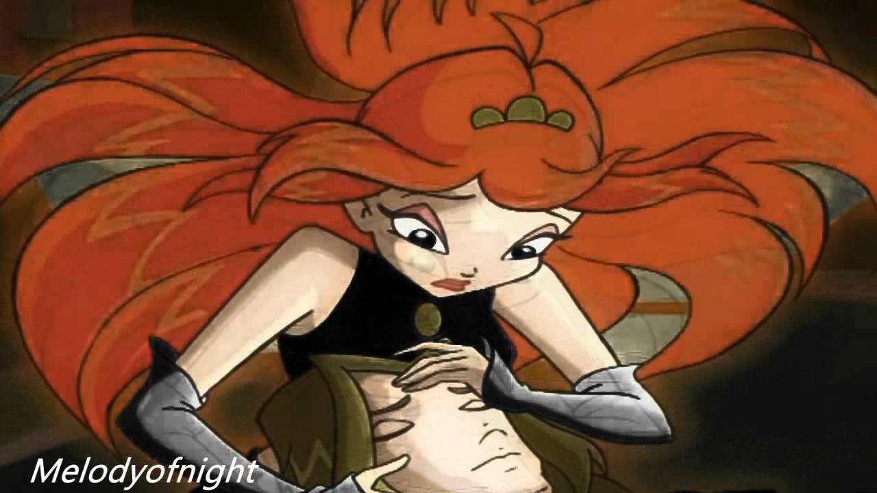 Dark winx Flora& Bloom// Sing Me To Sleep  //collab