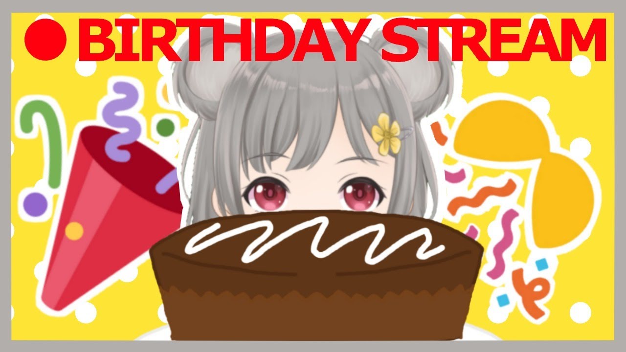 【 Vtuber Live 】🎂Yuuka's Birthday Stream🎂(Free Talk)