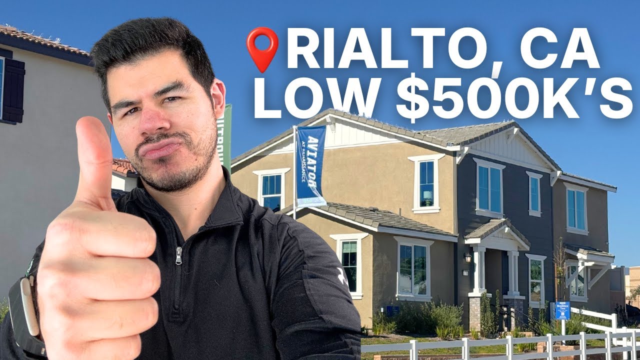 New Construction Townhomes in Rialto CA from the Low $500ks