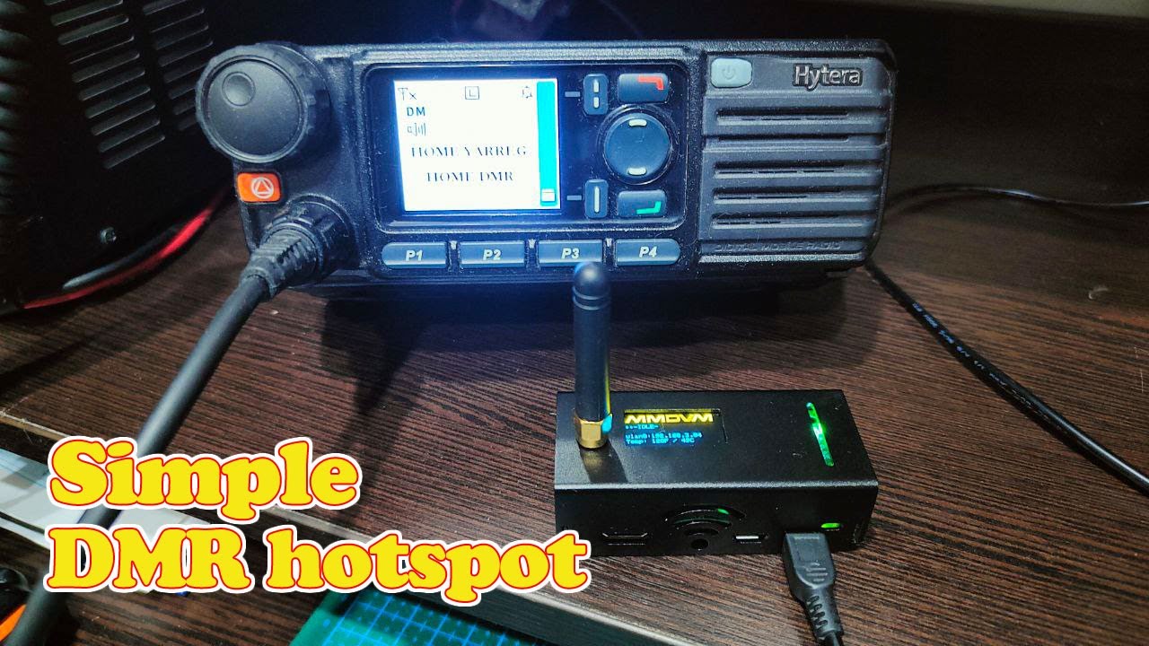 Assembling a simple hotspot for DMR
