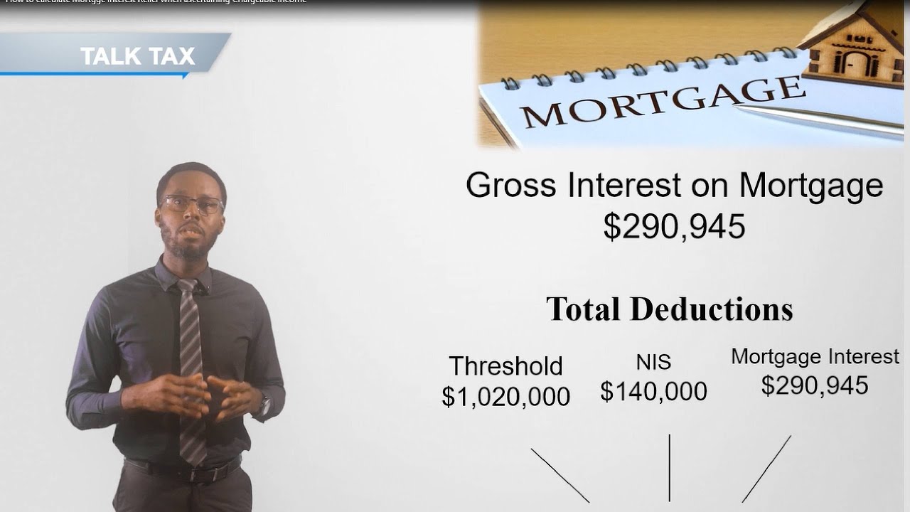 How to calculate Mortgage Interest Relief when ascertaining Chargeable Income
