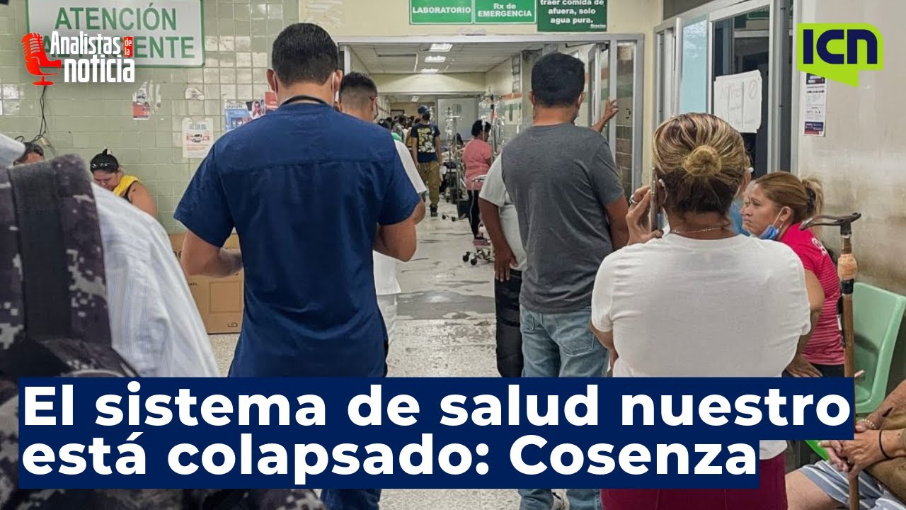 “No ha habido voluntad política para mejorar la salud”: Cosenza alerta sobre colapso sanitario