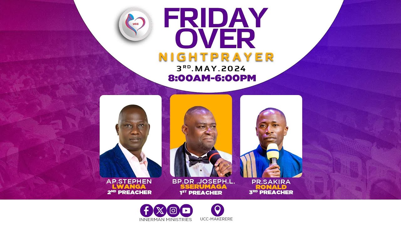 FRIDAY PERSONAL PRAYER ENCOUNTER || LIVE @ UCC KASUBI