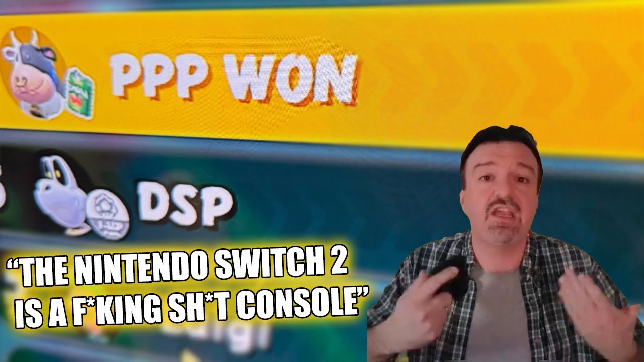 DSP Gets His Bacon Cooked by PPP in Mario Kart World & Rages at a Night Full of Losses