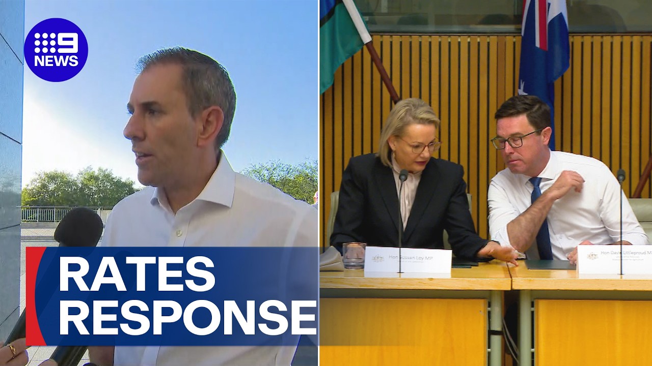 Interest rate rise raises questions about fiscal policy | 9 News Australia