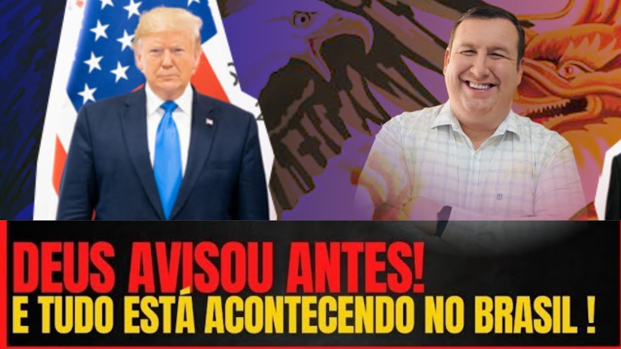 &Eacute; Forte! Deus avisou antes e tudo est&aacute; acontecendo no Brasil 🇧🇷