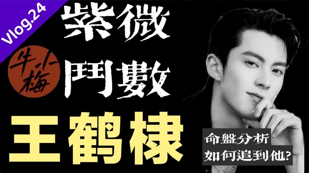 紫微斗数丨王鹤棣命盘丨怎么追到他，哪一个CP是真的丨棣欣引力是不是他夫妻宫的样子丨两人合盘到底有多重要#紫微斗數#王鹤棣 #虞书欣 #紫微斗数明星