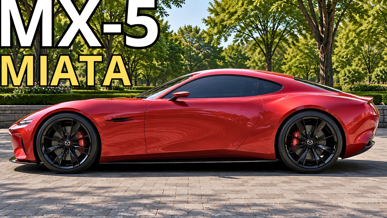 Mazda MX-5 Miata 2027 &ndash; PIERWSZE SPOJRZENIE... Wygląda absolutnie obłędnie!
