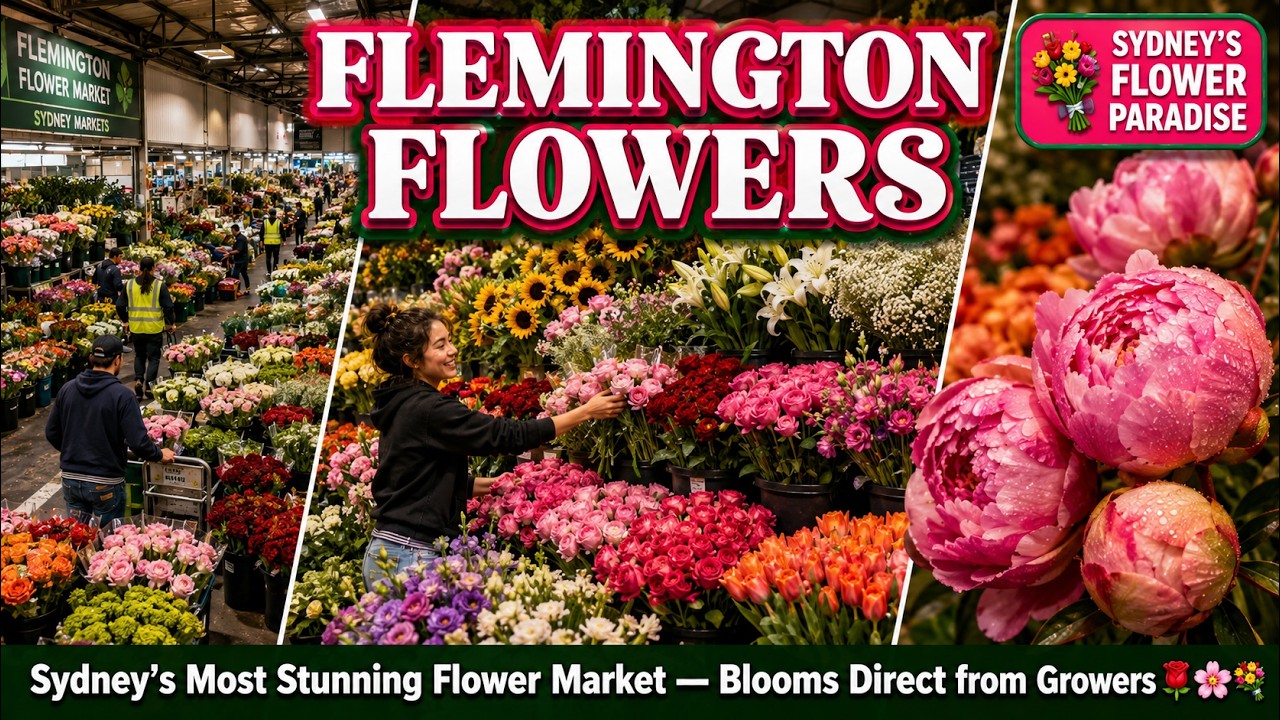 Flemington Flower Market: A Stunning Blooming Paradise