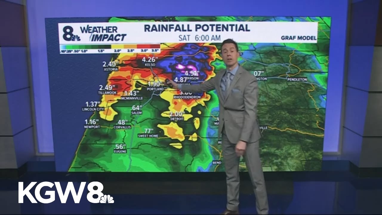 KGW Forecast: Noon, Thursday, March 12, 2026