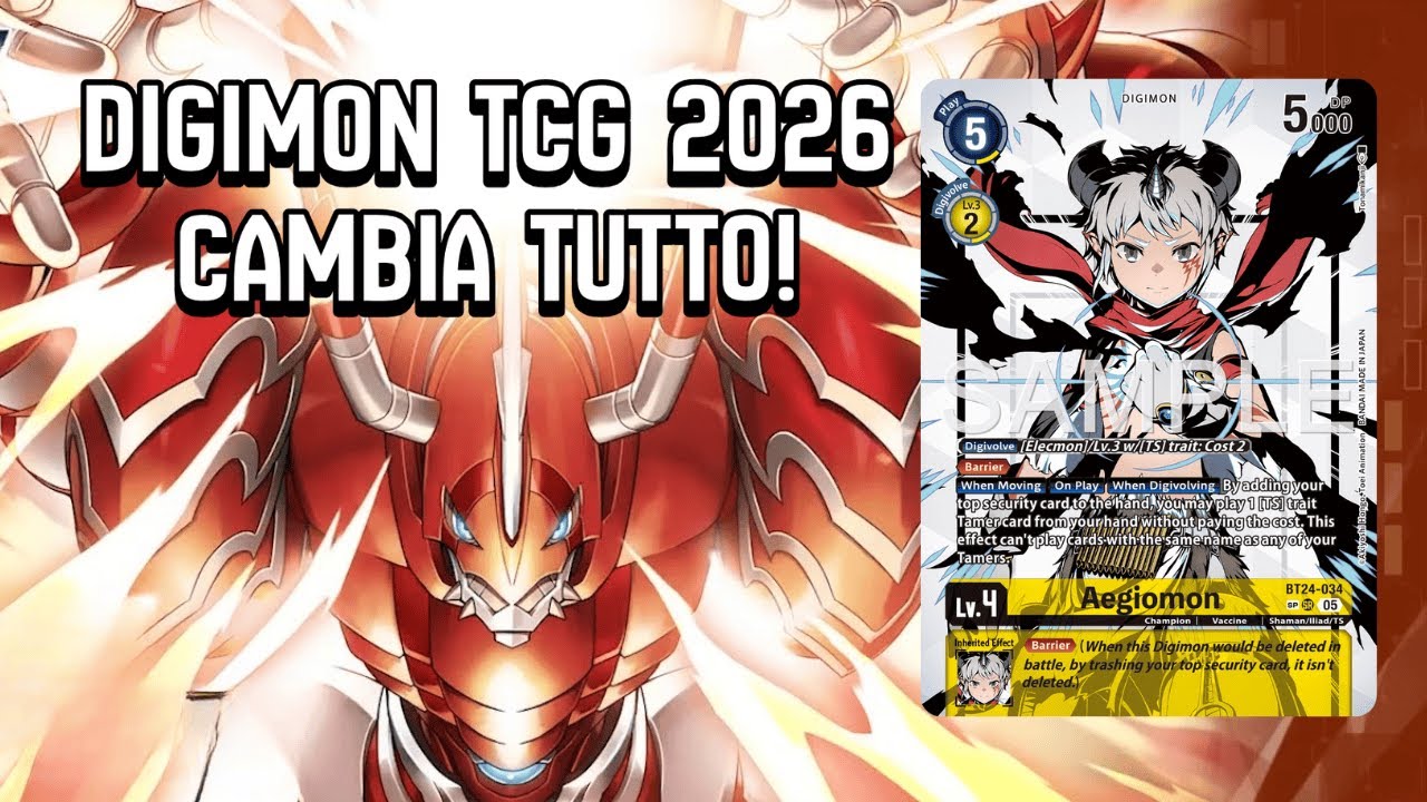 Nuovi set Digimon TCG: La guida SEMPLICE alle novità 2026