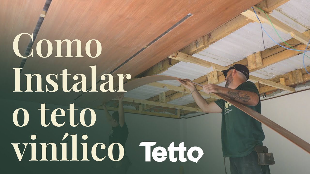 Aprenda como instalar o Teto Vinílico com facilidade | Tetto Revest