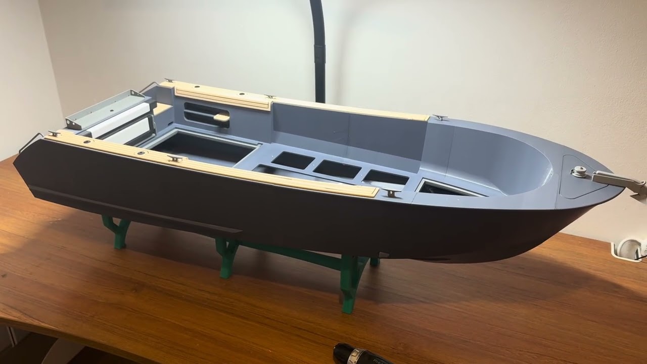 HillPrinties Preview - 1/6 Scale JasperMarine Defender 22 - Hull