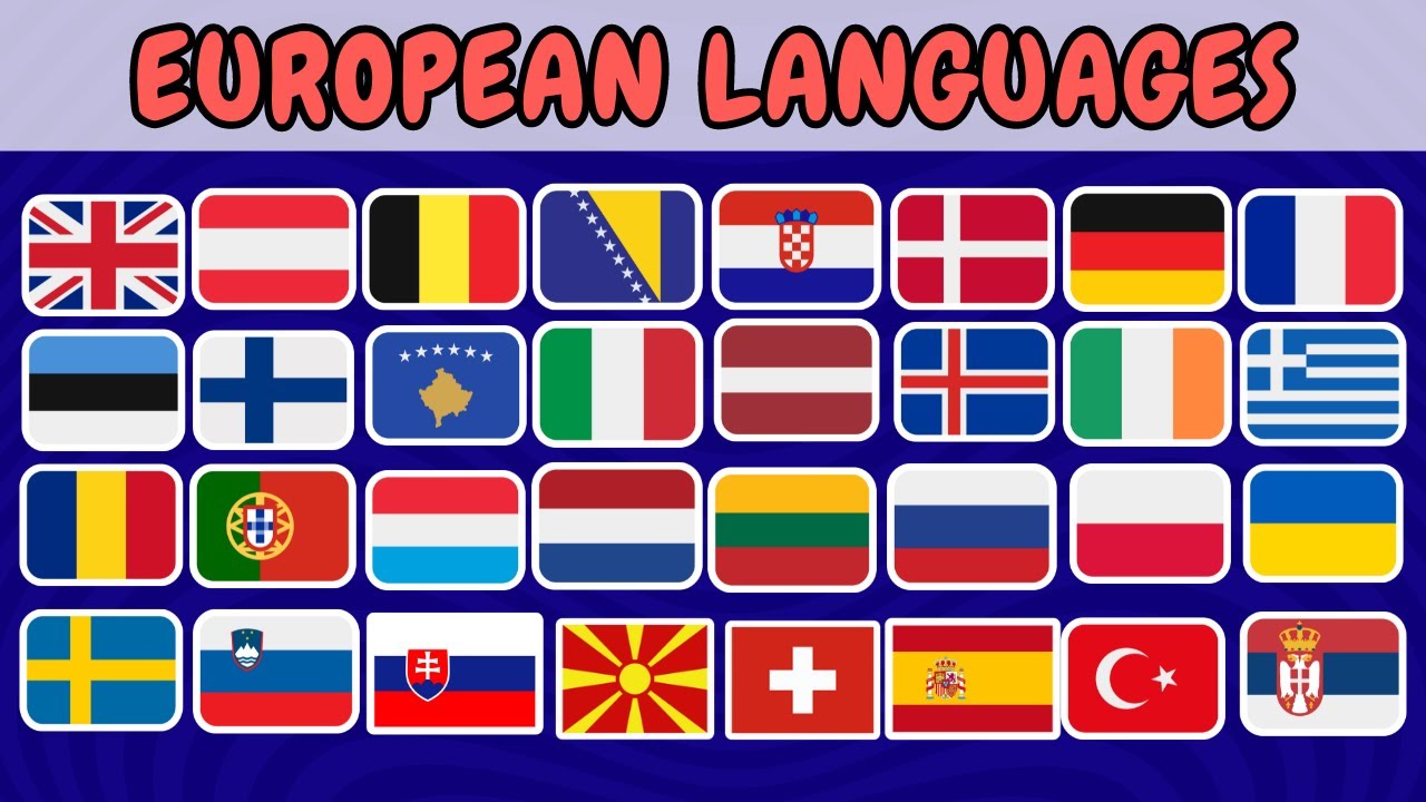 EUROPEAN Languages GREETINGS | HOW to Say 